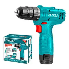 TOTAL - Taladro Inalambrico 10mm Incluye Bateria De 15ah