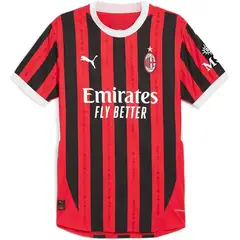 PUMA - Camiseta Ac Milan Hombre Manga Corta Auténtica