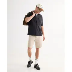SEVEN SEVEN - Short Chino Básico Para Hombre Beige