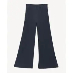 SEVEN SEVEN - Pantalón Fluido Plisado Para Mujer Azul
