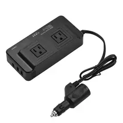 GENERICO - Inversor De Corriente Multi Toma Para Carro