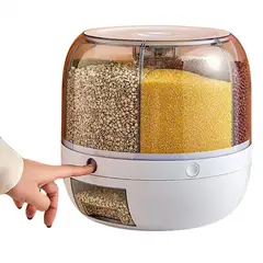 CLEAR - Dispensador alimentos Giro - 6 Divisiones