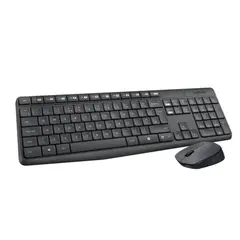LOGITECH - Combo Inalámbrico Teclado y Mouse Mk235