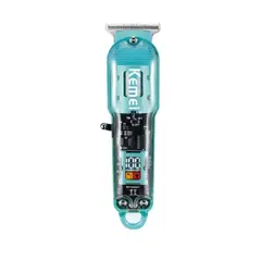 KEMEI - Máquina de Corte KM-1133 Profesional LED Color Azul