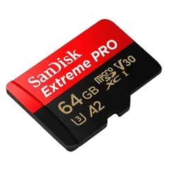 SANDISK - Memoria micro sd Extreme pro 64 Gb 200 mb/s