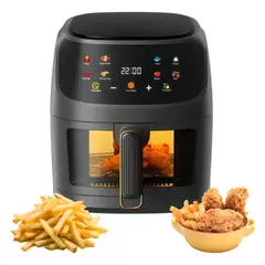 GENERICO - Freidora De Aire 10 Litros Sin Aceite Extra Grande Air Fryer