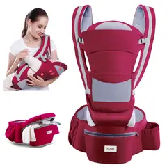 GENERICO - Canguro Cargador De Bebe 3en1 Ergonómico 0-2 Años