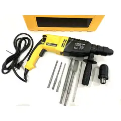 STONE - Taladro Rotomartillo Doblemandril Perforador Estuche