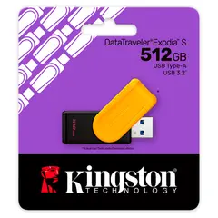 KINGSTON - Memoria USB 3.2 DataTraveler Exodia S 512GB (USB-A)