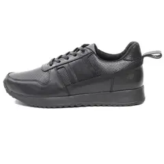VILLABONR - Tenis Cuero Hombre VW-3030 Negro