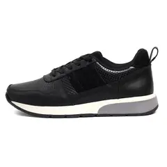 VILLABONR - Tenis en Cuero Hombre VL-3035 Negro