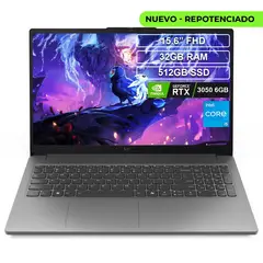 LENOVO - Portátil LOQ Core i5 12450HX 32GB 512GB RTX 3050 FHD