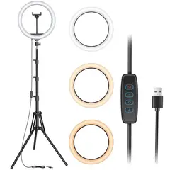 COLME TECHNOLOGY HOME - Aro De Luz Led Regulable 30cm Para Móvil Cámaras Trípode