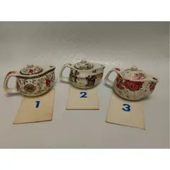 USA - TETERA JAPONESA EN PORCELANA Y OLEO CLASICA CON FILTRO