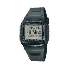 CASIO - Reloj Unisex Retro DataBank DB-36-1A Negro