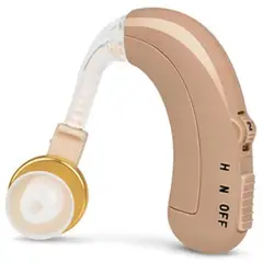 GENERICO - Audífono Recargable amplificador de sonido XB-202 + Estuche