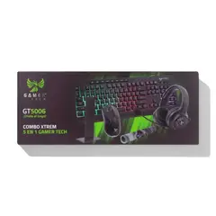GAMER TECH - Combo Gamer Xtrem 5 En1 GT500