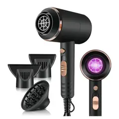 KEMEI - Secadora De Cabello Km-8896 Negra 127v