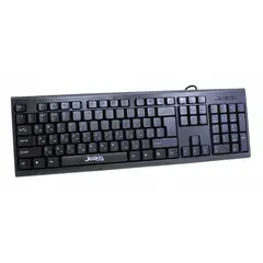 ZER - TECLADO ALAMBRICO NEGRO USB NUMERICO OFICINA 104 TECLAS