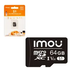 GENERICO - TARJETA MICROSD 64B CLASE 10 IMOU DAHUA PARA CAMARAS