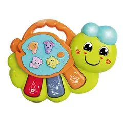 GENERICO - Mini Piano Para Niños Juguete Diseño Gusanito Verde