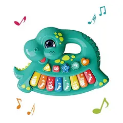 GENERICO - Mini Piano Para Niños Juguete Diseño Dinosaurio Verde