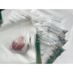 GENERICO - Bolsas Herméticas Plásticas 3 x 3 CM - Paquete de 100 Unidades