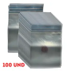 GENERICO - Bolsas Herméticas Plásticas 10 x 8 CM - Paquete de 100 Unidades