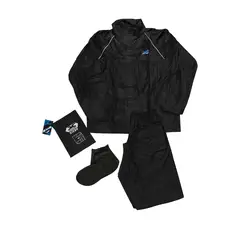 INDUCASCOS - Traje Impermeable Para Moto Chaqueta Pantalon + Obsequio Botas