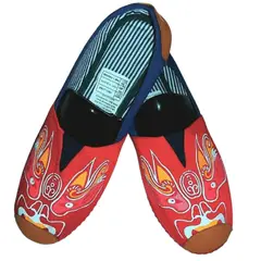 100 - Zapatillas Con Dragon Rosado