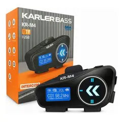 GENERICO - Intercomunicador Bluetooth KR - M4 tor