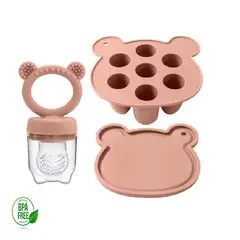 MUNDO BEBE - Chupo fruta mas molde bebe niño niña