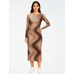 MOLGOA - Vestido Largo mesh - The Echo