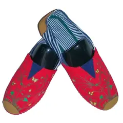 100 - Zapatillas Con Ramas Verdes