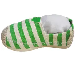 100 - Alpargatas Sport Con Rayas Verdes