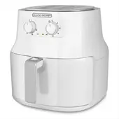 BLACK+DECKER - Freidora De Aire Black & Decker 45Lt Blanca Hf4004w