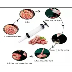 GENERICO - Embudo para alimentos Máquina manual para embutidos