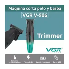 VGR - Maquina Patillera Original e Inalámbrica Metálica 906