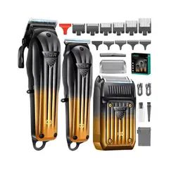 VGR - KIT De Peluqueria V-644 Original E Inalambrico 3 En 1