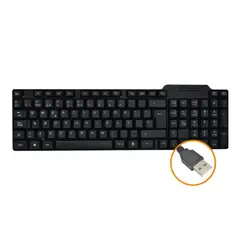BASIK TECH - Teclado Usb Bsk08t 80164