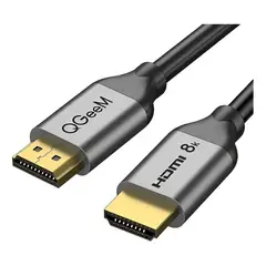 QGEEM - Cable Hdmi 8k Alta Velocidad Ultra Hd 48gbps 21 Video Audio 1 82 Metros