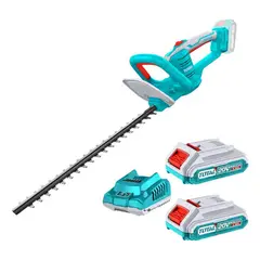 TOTAL - Cortasetos Inalambrico 18 20v + 2 Bateria