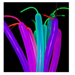 GENERICO - Globos Sempertex Tubito 260 Neón Surtido x20 Unidades