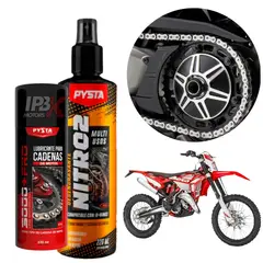 GENERICO - Desengrasante + lubricante kit arrastre moto repuesto