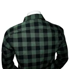 GENERICO - Leñadora para Hombre Verde Oscuro
