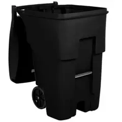 RUBBERMAID - Contenedor Brute con Ruedas 360 litros Negro