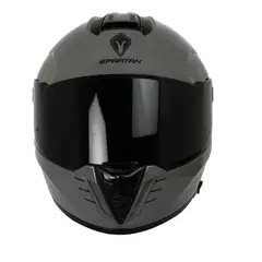 SPARTAN - Casco Hawk Evo Titan Gafas Internas Gris Talla M