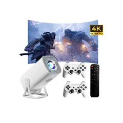 INNOVA - Proyector Smart S40 Max Pro 4k Android 11 Wifi 5g + 2 Controles