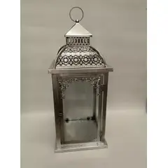 HINDU - Candelabro Farol En Hojalata Grande Para Mesa O Techo