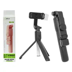 GENERICO - Trípode Selfie Stick Palo Sopor Teléf Celular Bluetooth Luz